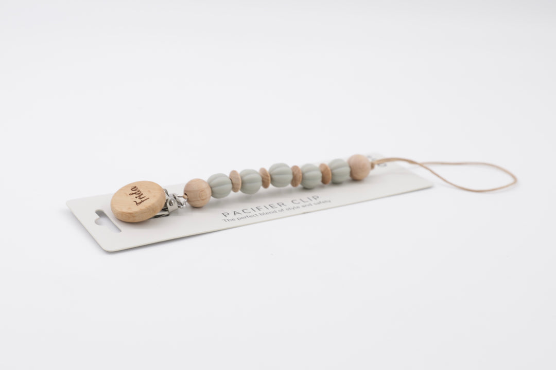 Cloud & Pine Pacifier Clip