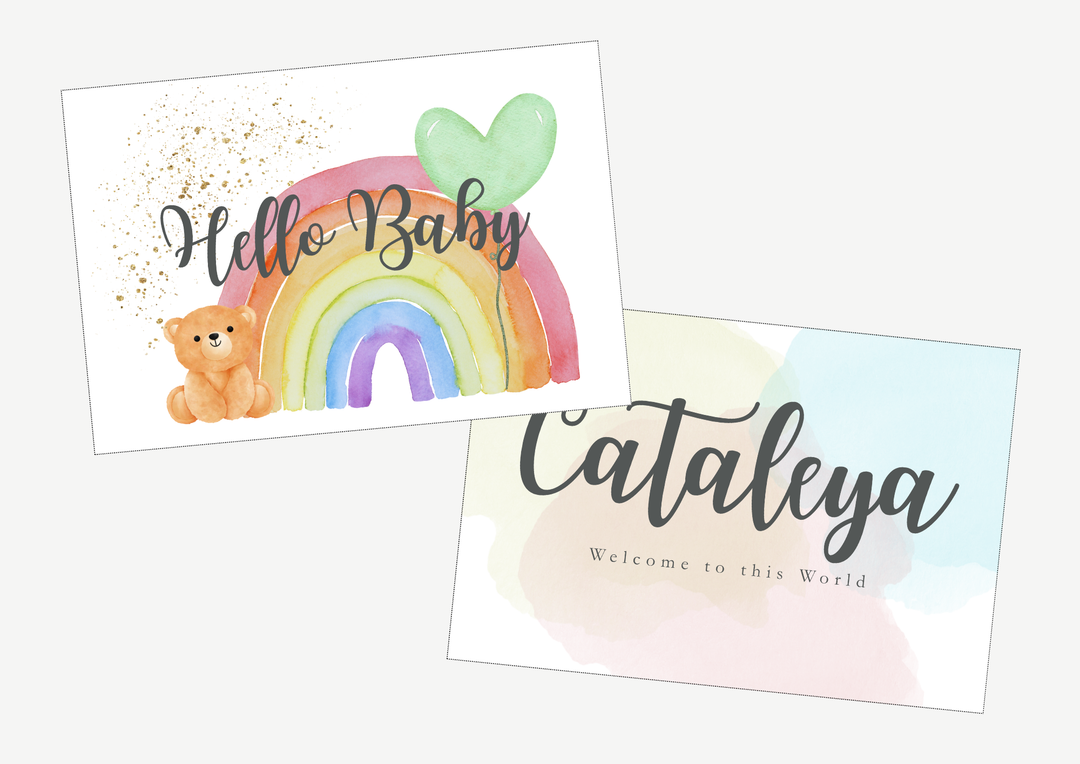 Joyful Days Rainbow A6 Gift Note