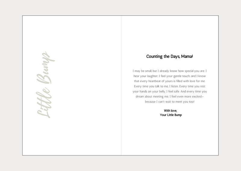 Mummy-to-Be: Personalised Pregnancy Congratulations Card | Celebratory Cards by  – ["Celebratory Card","Mothers Day","Personalisd"] from BabyStuff.com.mt