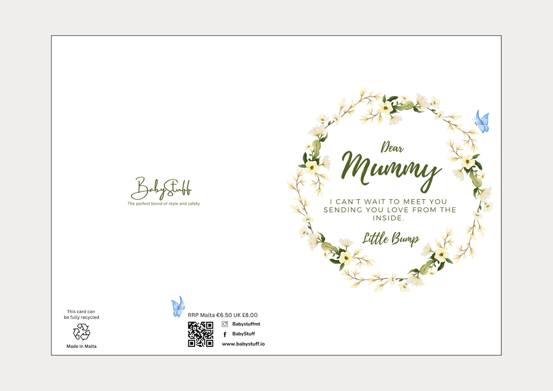 Mummy-to-Be: Personalised Pregnancy Congratulations Card | Celebratory Cards by  – ["Celebratory Card","Mothers Day","Personalisd"] from BabyStuff.com.mt