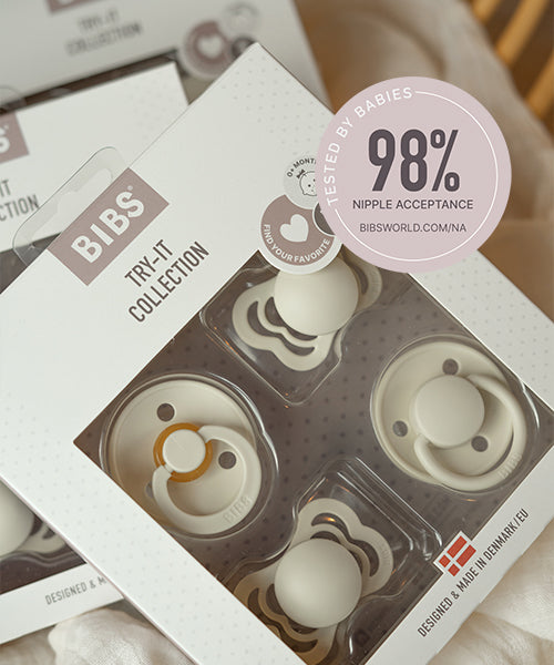 BIBS Try-It Collection - 4 Pacifier Types in One