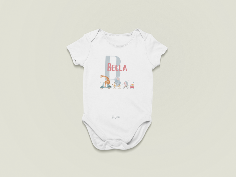 Joyride Safari – Personalised Baby Grow