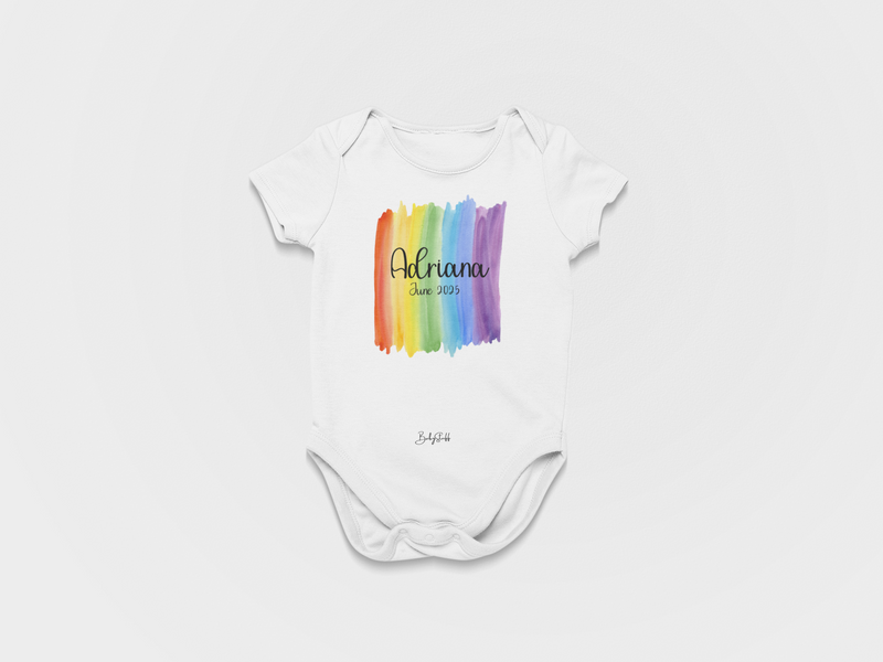 Rainbow Splash – Watercolour Streaks
