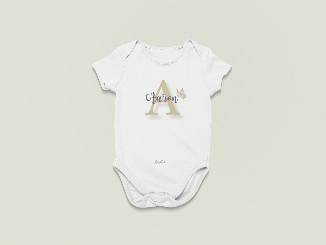 Infant Signature Joshico Butterfly Baby Grow | Short Sleeve Baby Grows by  – ["Baby Grow","Name Me","Personalised"] from BabyStuff.com.mt