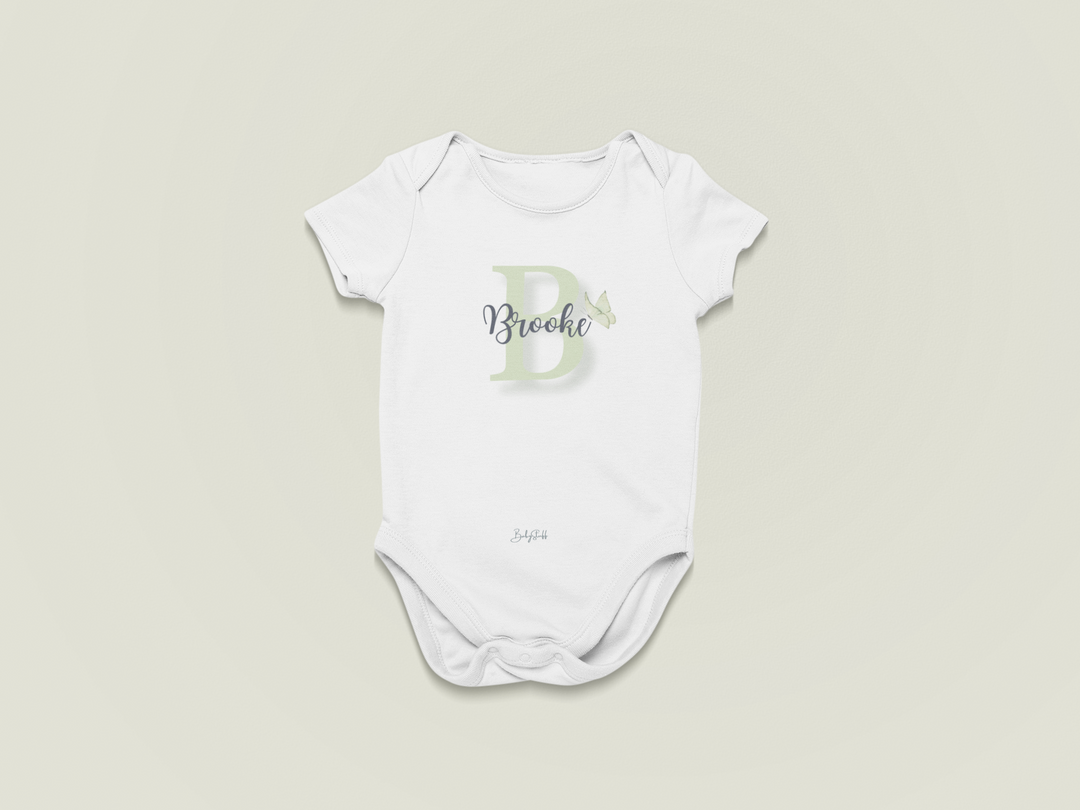 Infant Signature Joshico Butterfly Baby Grow | Short Sleeve Baby Grows by  – ["Baby Grow","Name Me","Personalised"] from BabyStuff.com.mt