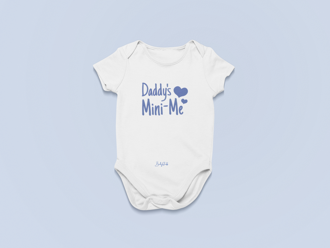 Daddys Mini-Me Baby Grow | Short Sleeve Baby Grows by  – ["Baby Grow","Not Personalised"] from BabyStuff.com.mt