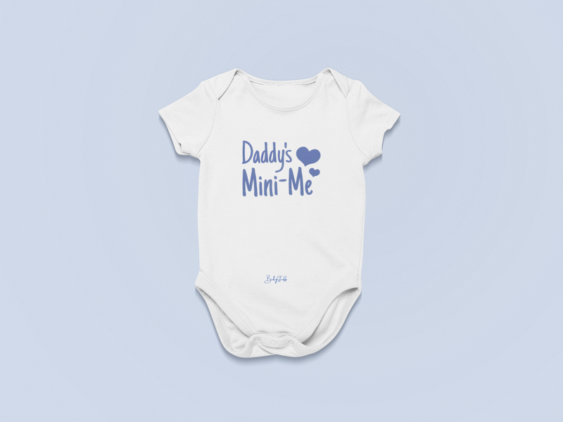 Daddys Mini-Me Baby Grow | Short Sleeve Baby Grows by  – ["Baby Grow","Not Personalised"] from BabyStuff.com.mt
