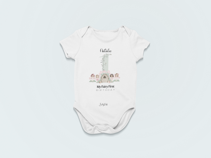 white cute baby outfit