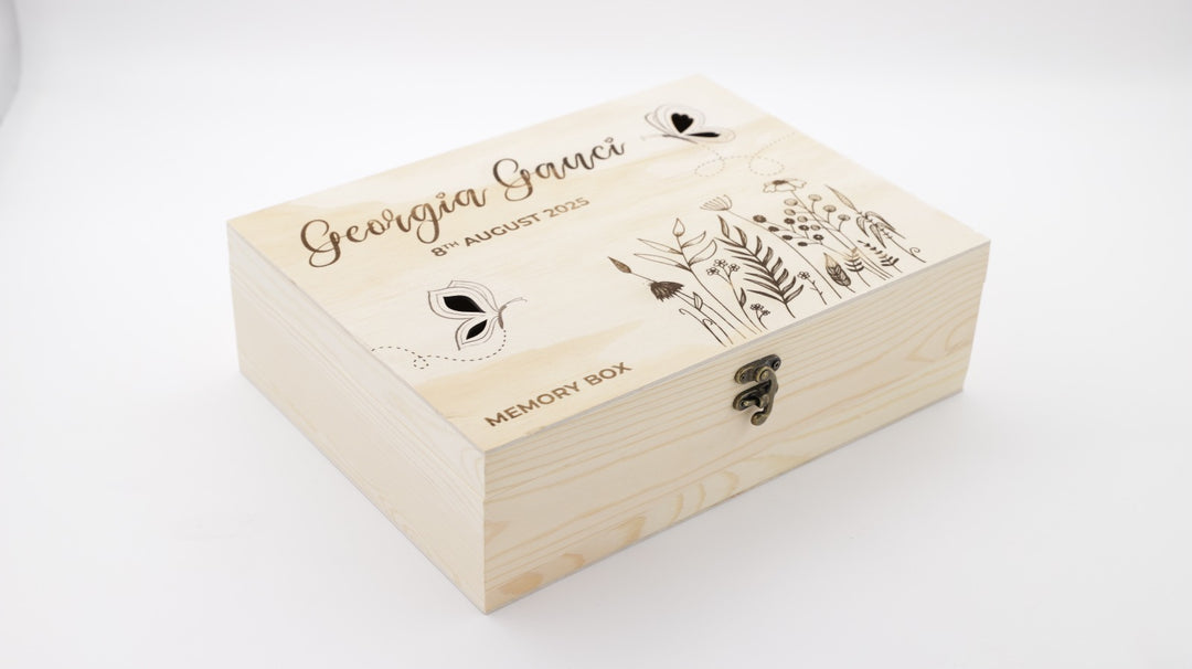 Whispering Wings Memory Box