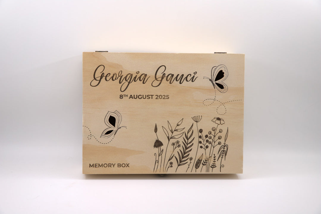 Whispering Wings Memory Box