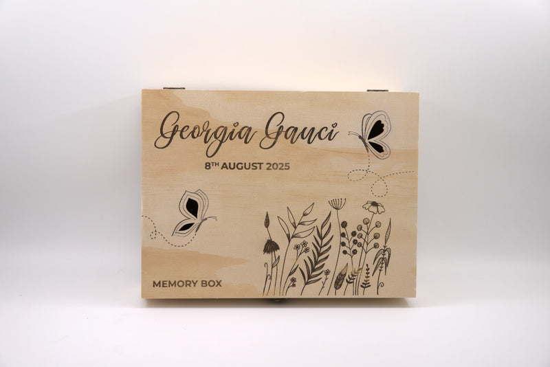 Whispering Wings Memory Box