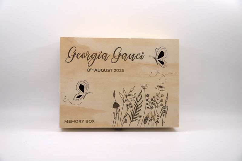 Whispering Wings Memory Box
