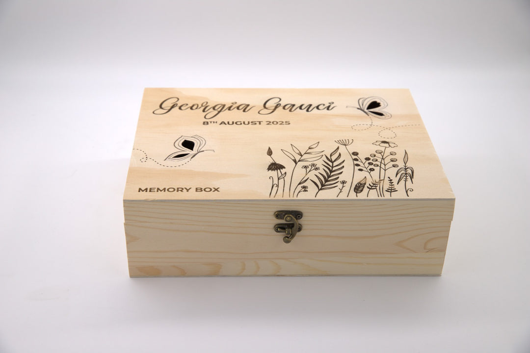 Whispering Wings Memory Box