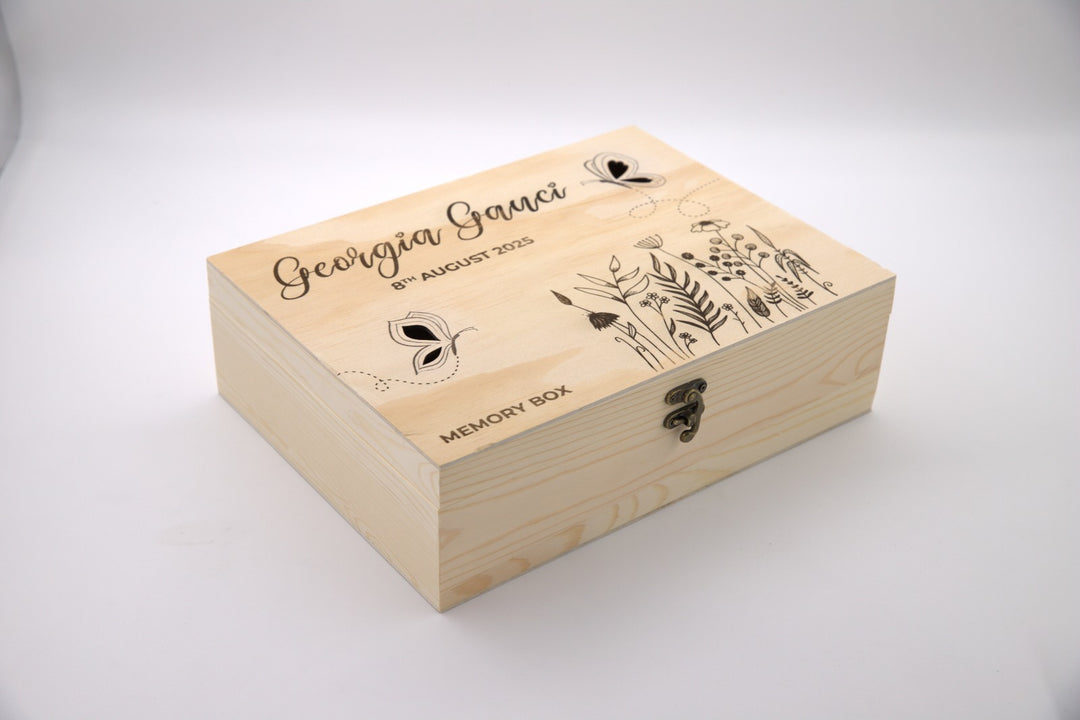 Whispering Wings Memory Box