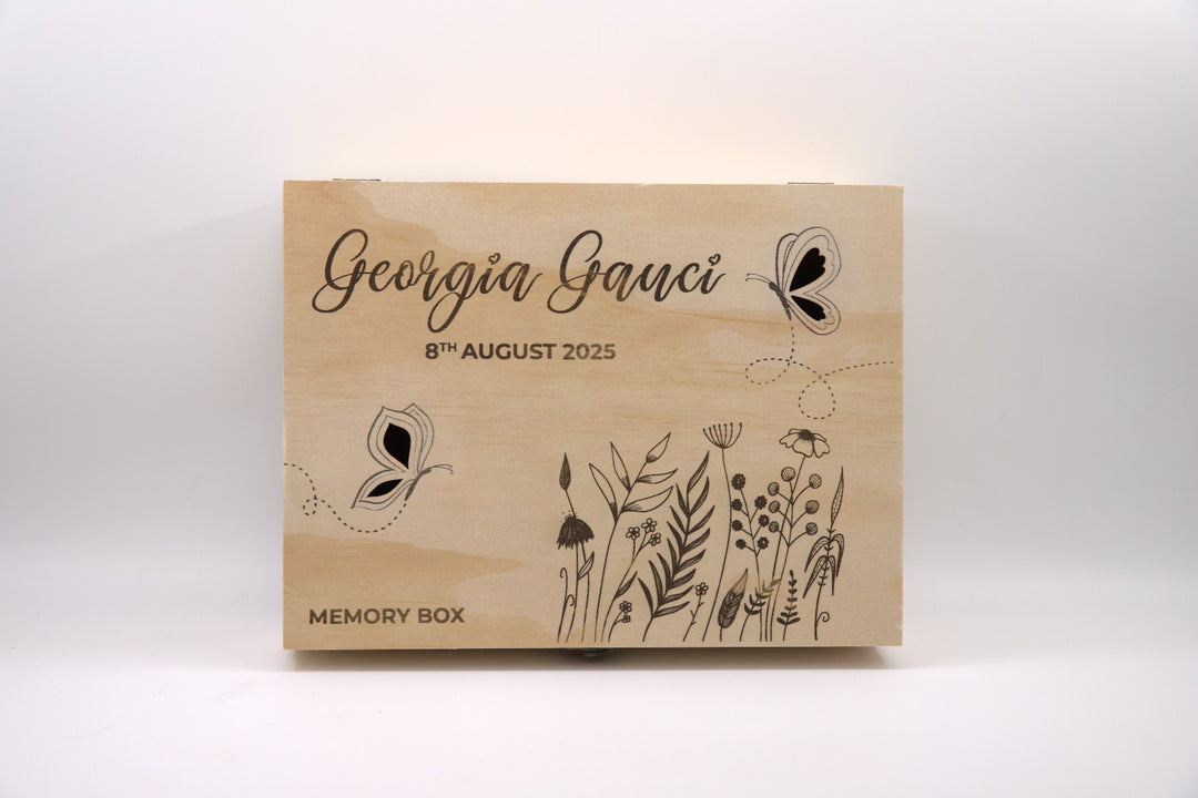 Whispering Wings Memory Box