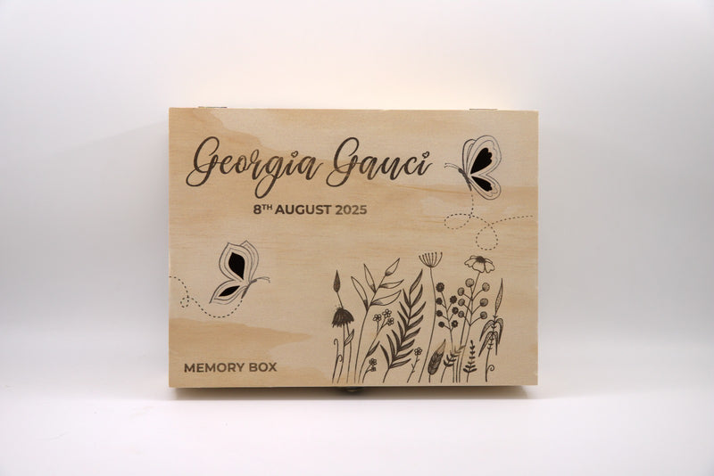 Whispering Wings Memory Box